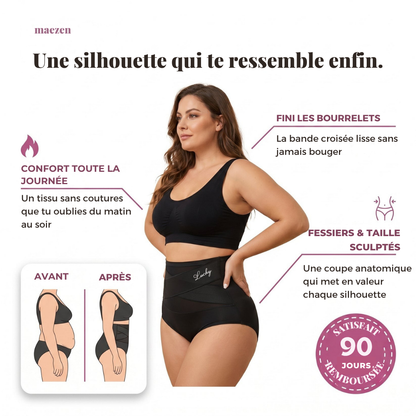 Culotte Gainante Taille Haute — Ventre Plat