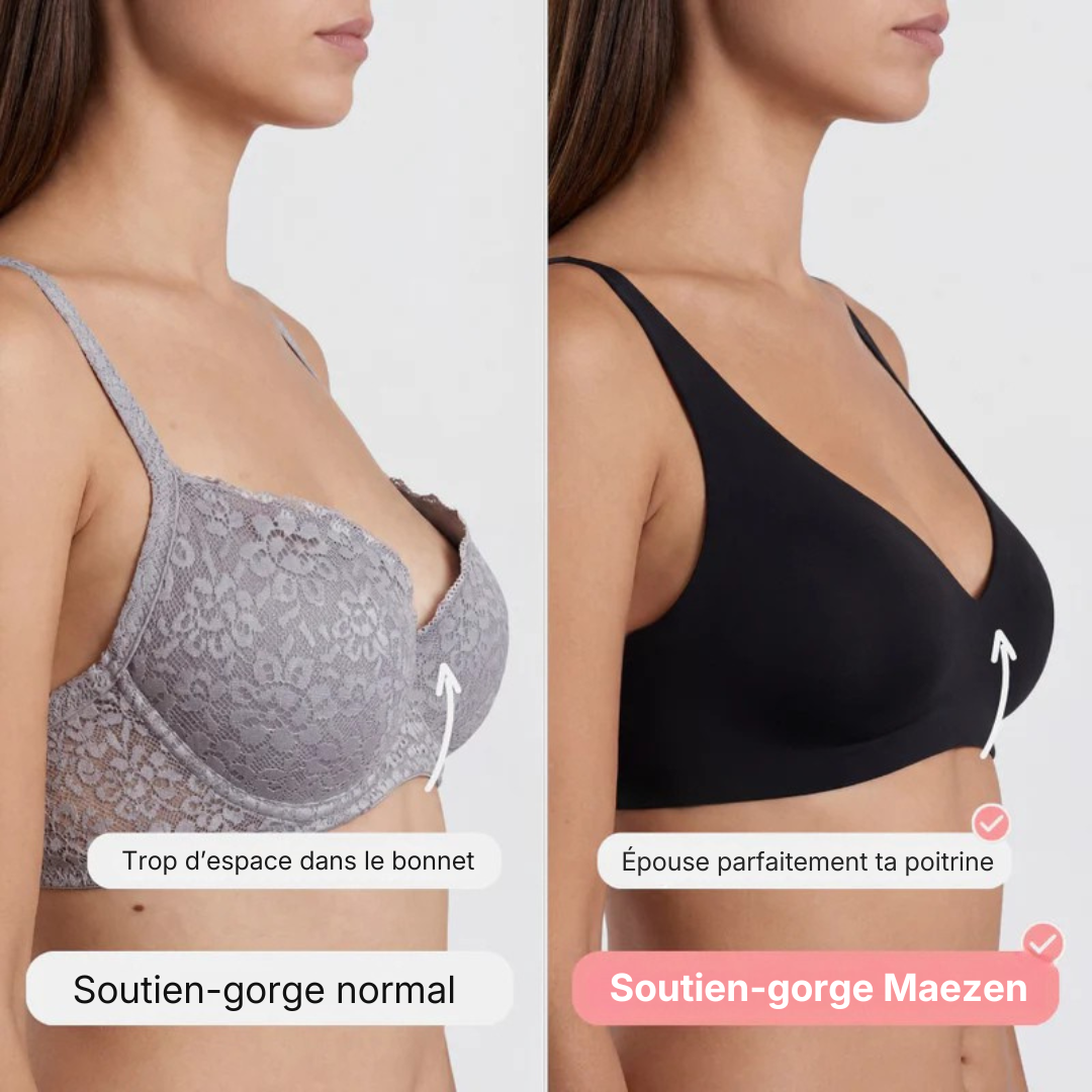 Soutien-gorge gainant sans armatures