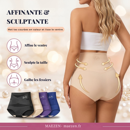 Culotte Gainante Taille Haute — Ventre Plat