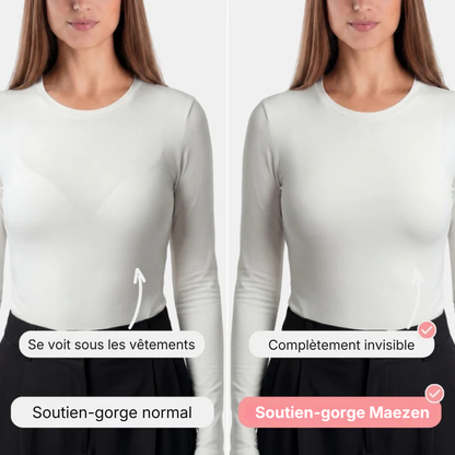Soutien-gorge gainant sans armatures