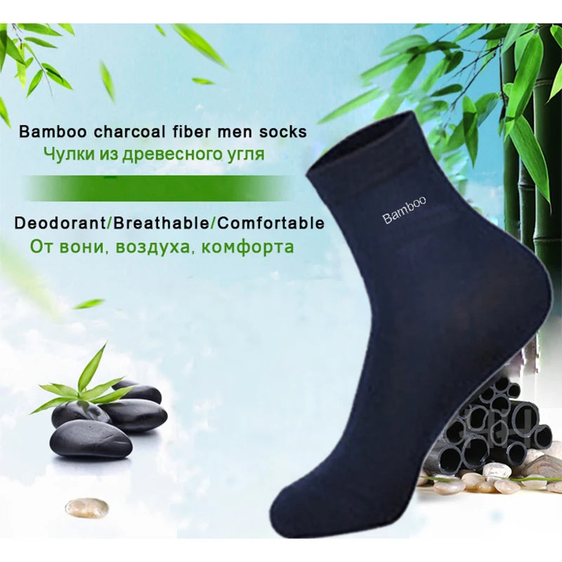 Chaussettes Mi-Haute en fibre de bambou
