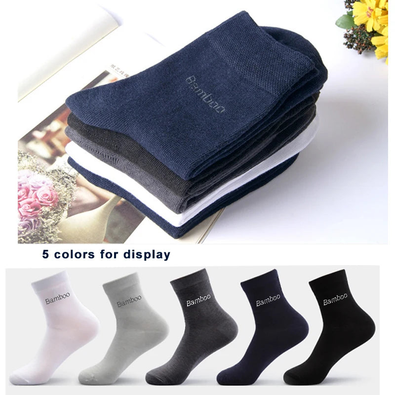 Chaussettes Mi-Haute en fibre de bambou