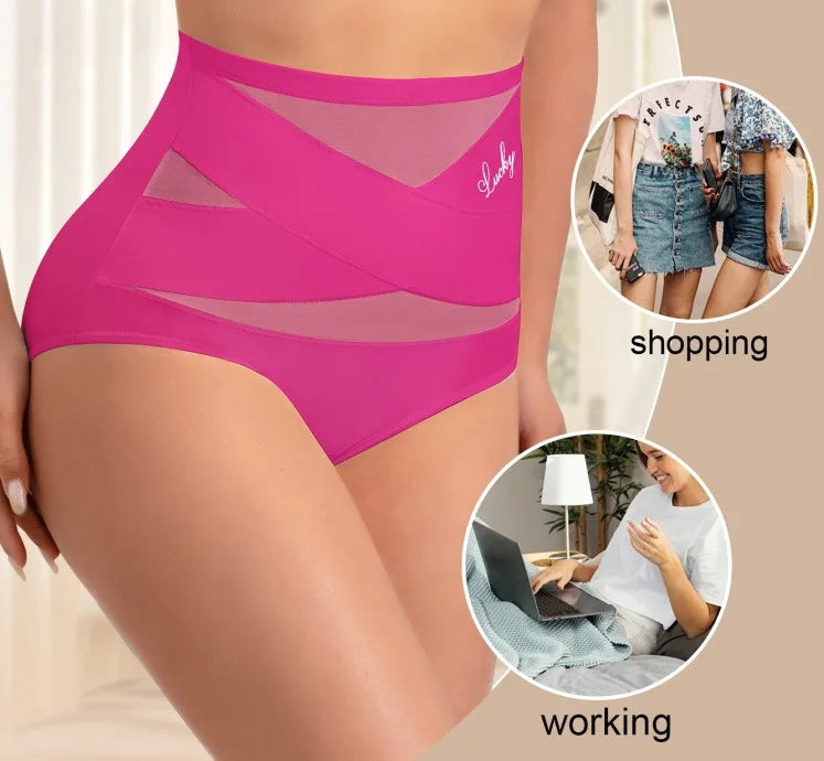 Culotte Gainante Taille Haute — Ventre Plat