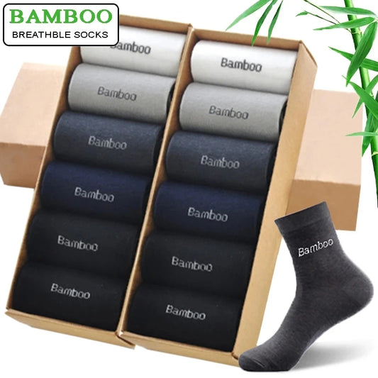 Chaussettes Mi-Haute en fibre de bambou