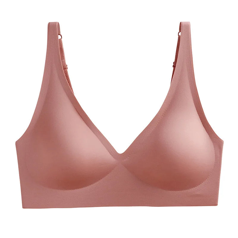 Soutien-gorge gainant sans armatures