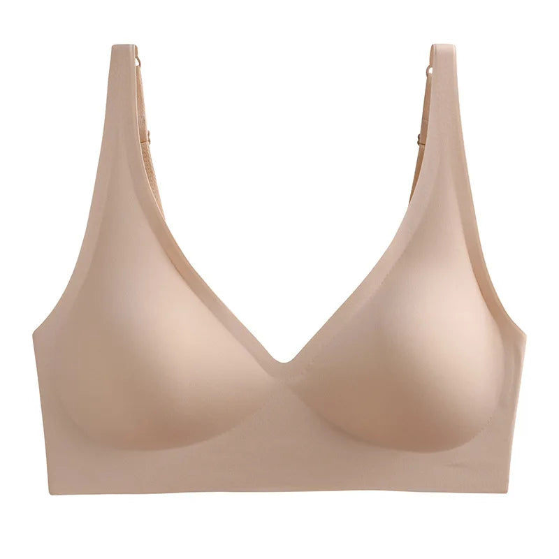 Soutien-gorge gainant sans armatures