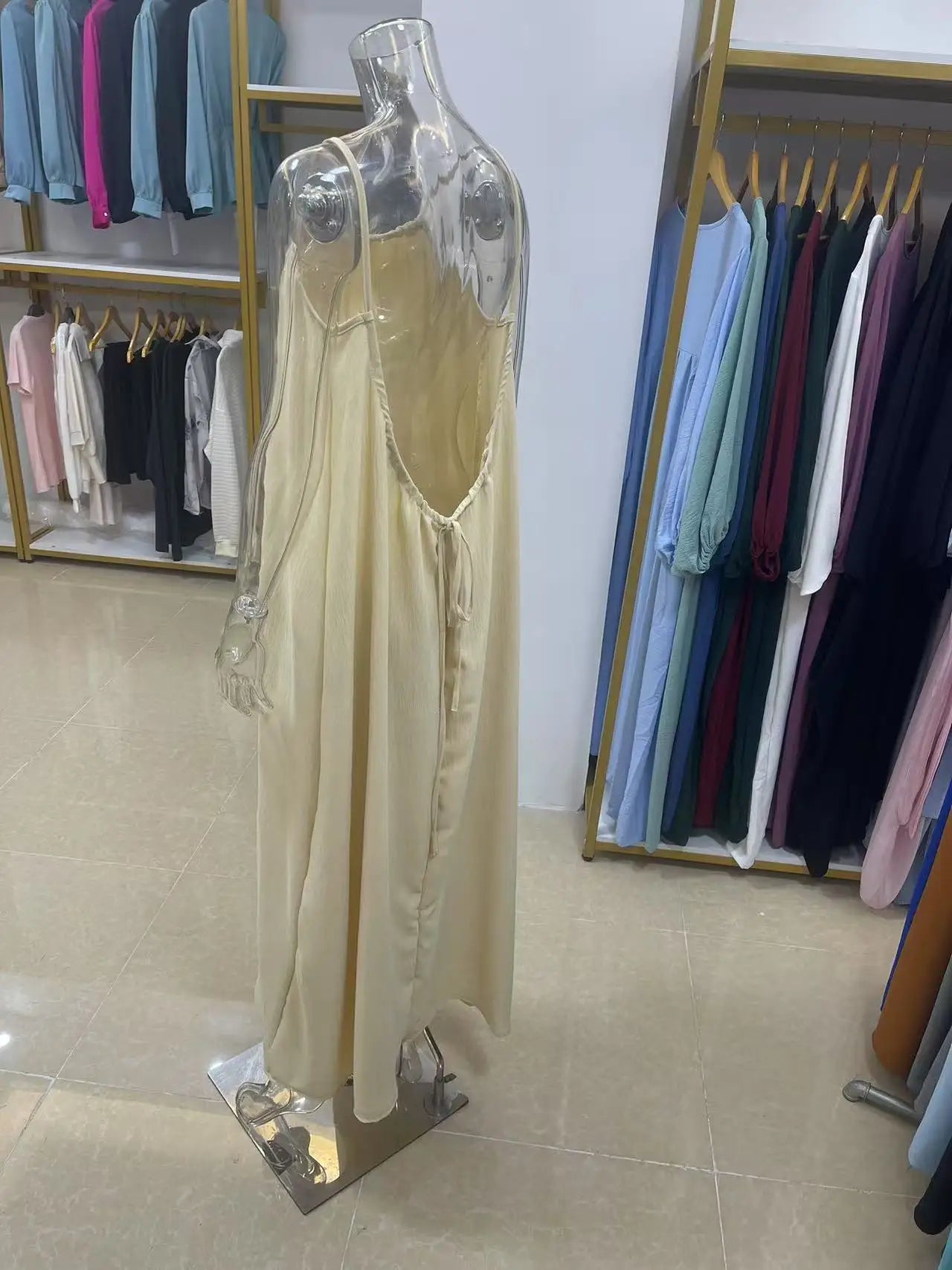 Robe d'été - Dos nus