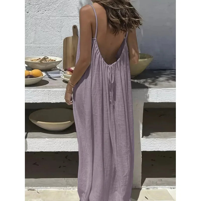 Robe d'été - Dos nus