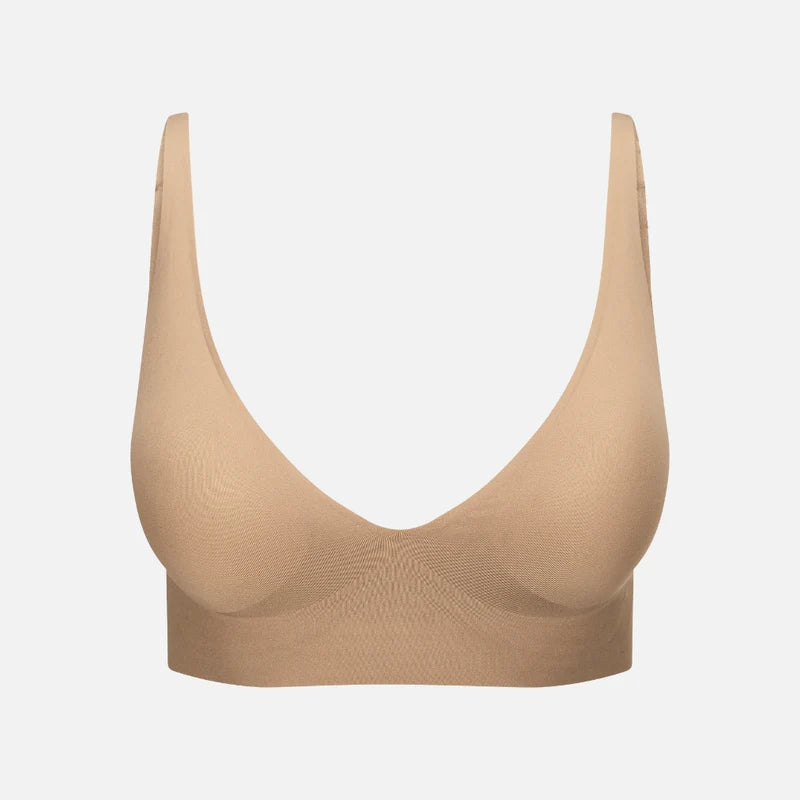 Soutien-gorge gainant sans armatures