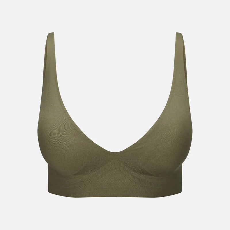 Soutien-gorge gainant sans armatures