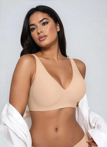 Soutien-gorge gainant sans armatures