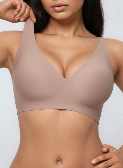 Soutien-gorge gainant sans armatures